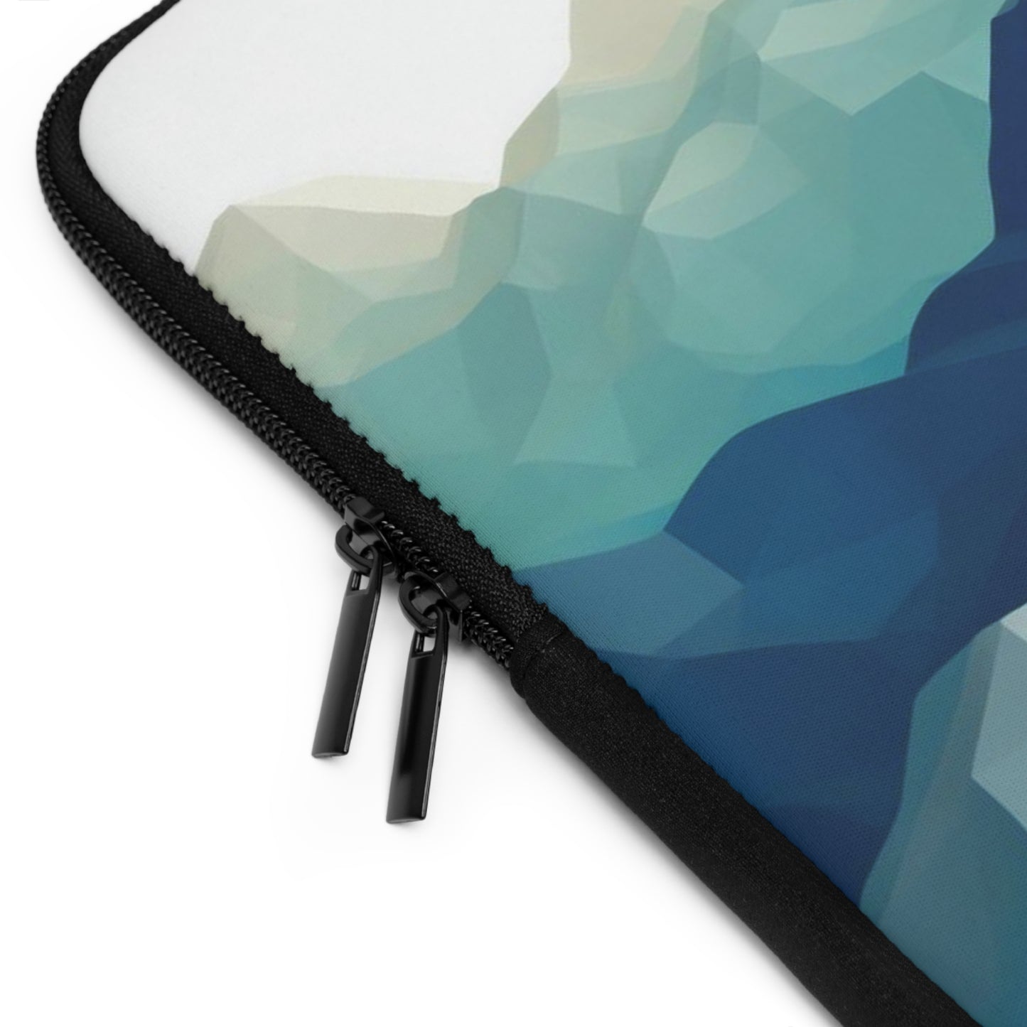 Geometric Mountains Tablet Sleeve, Mountain Landscape Laptop Sleeve, iPad Cover, Zipper Pouch, MacBook Protective Case, Laptop Bag