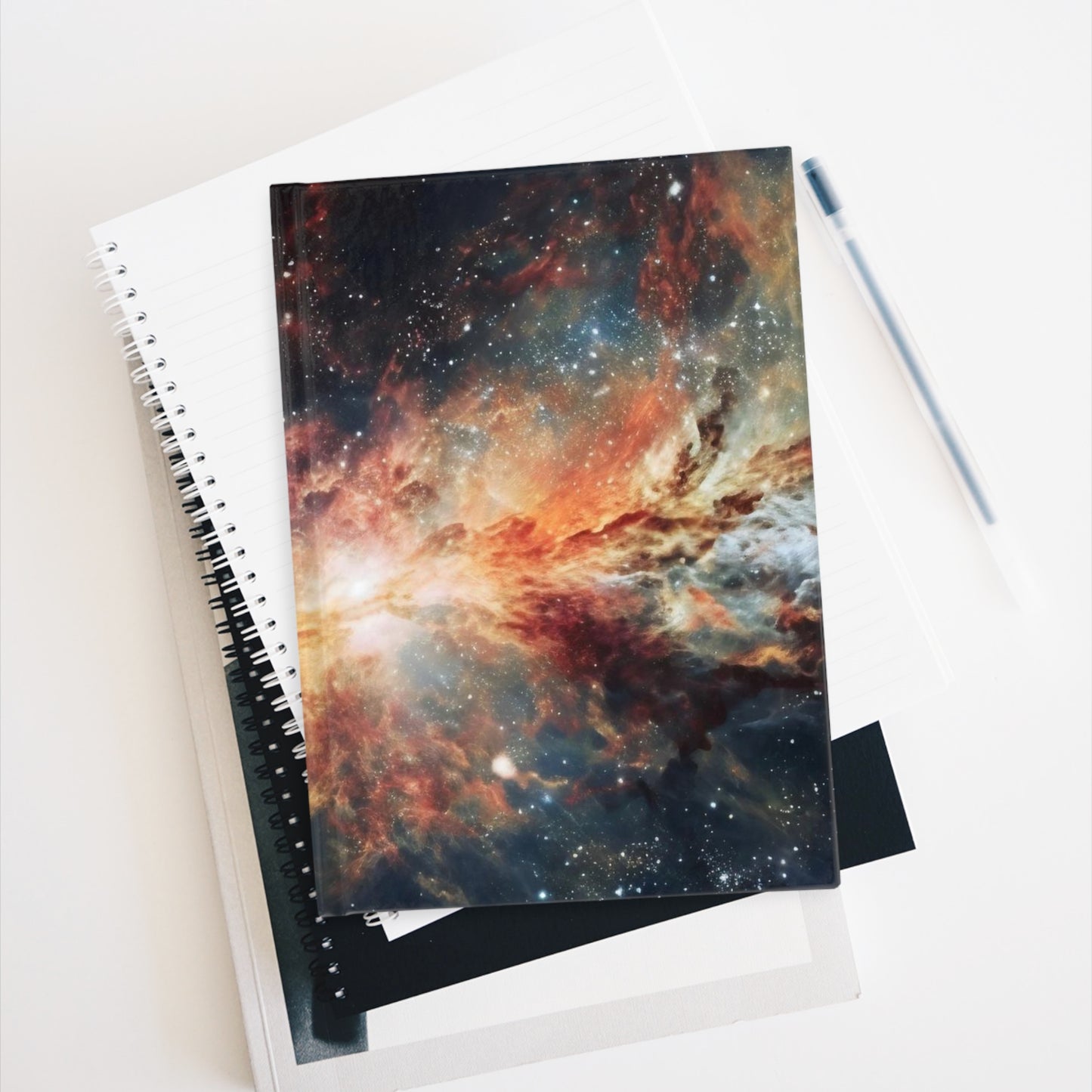 Nebula Journal, Gift for Astronomers, Astronomy Notebook, Dream Journal, Cosmos Diary, Cosmic Notepad, Universe Guestbook, Gift for Writers