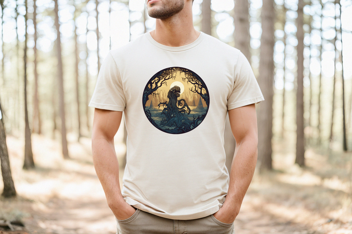 Swamp Monster Shirt, D&D Monster Shirt, DnD Shirt, RPG Monster Shirt, Swamp Demon Shirt, Gamer Shirt, Fantasy Shirt